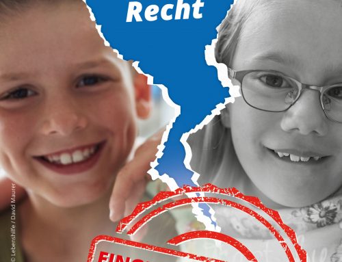 Die Bundesvereinigung der Lebenshilfe startet eine bundesweite Kampagne gegen Kürzungen bei der Eingliederungshilfe.