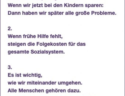 Protest-Postkarte