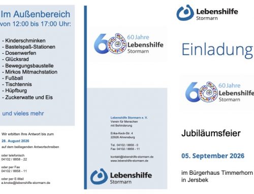 Einladung Jubiläumsfeier 5.9.